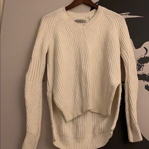 All saints white sweater